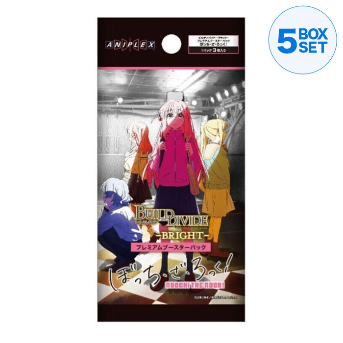 ANIPLEX BUILD DIVIDE BRIGHT BOCCHI Le rocher! Booster Pack Box TCG Japan Official