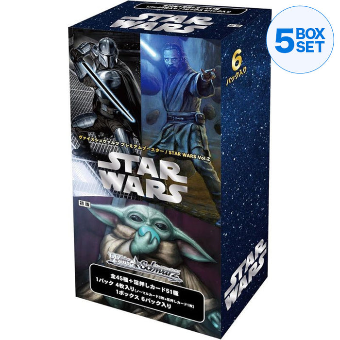 Weiss Schwarz Star Wars Vol.2 Premium Booster Pack Box TCG Japan Oficial