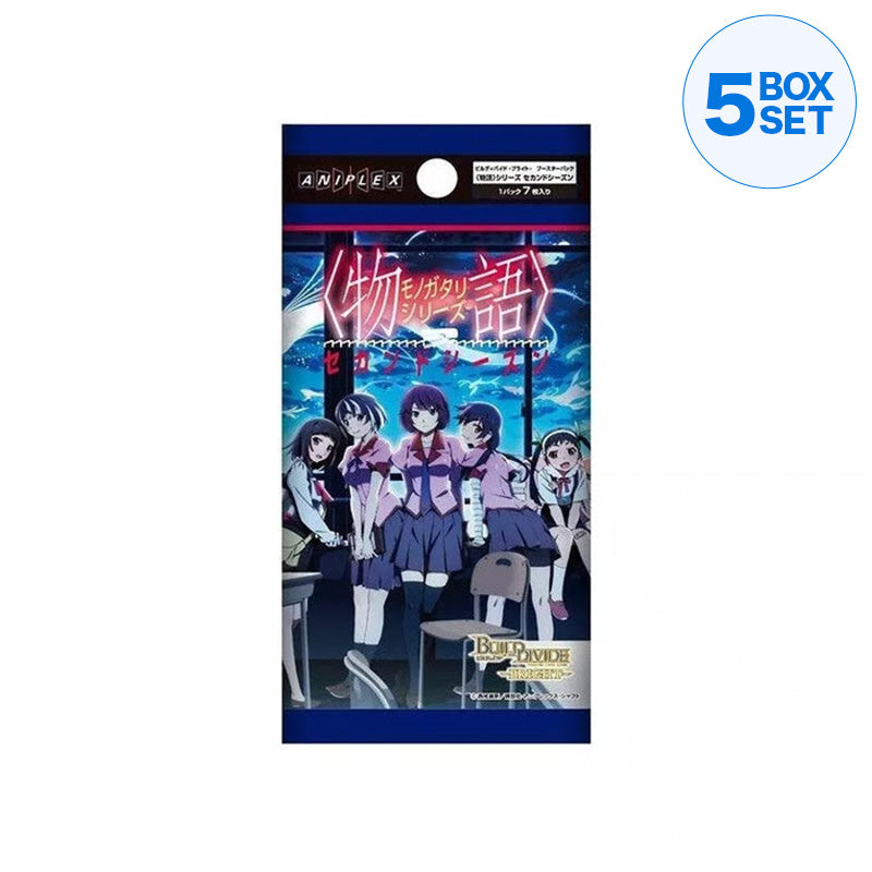 Build Divide Bright Monogatari Series 2ème Saison Booster Pack Box TCG JAPON