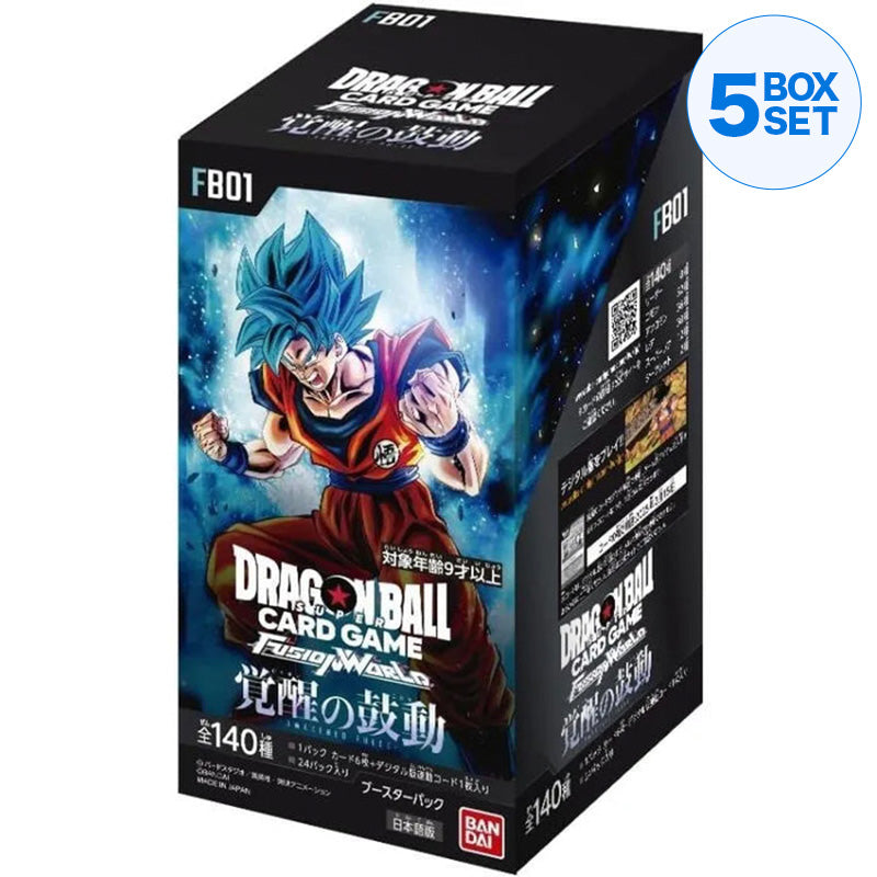 BANDAI Dragon Ball Super Card Game Fusion World FB01 Booster Box