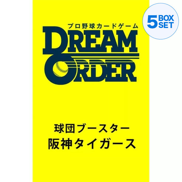 Professional Baseball Card Dream Order Hanshin Tigers Booster Pack Box TCG JAPAN