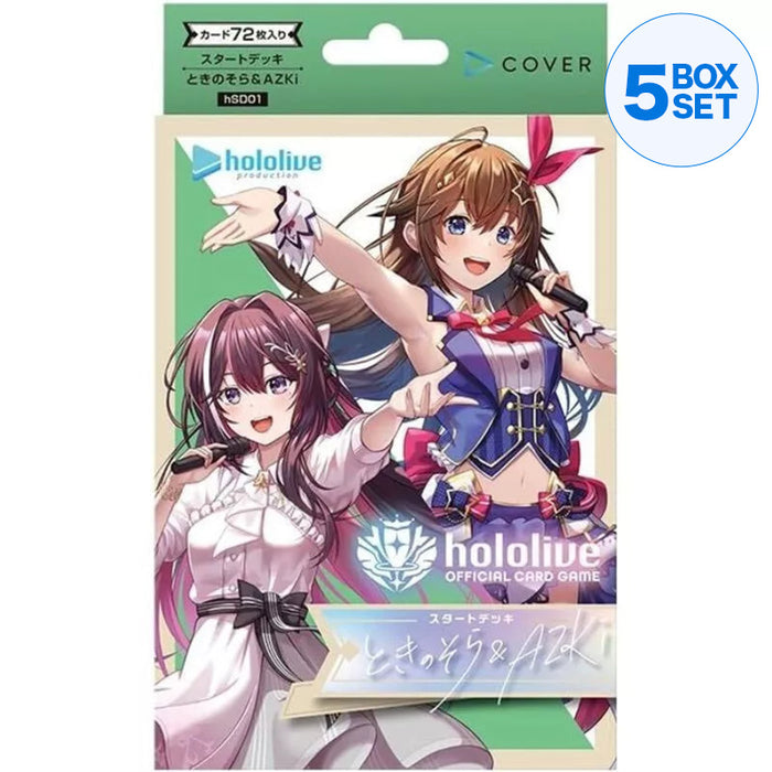 Hololive Official Card Game Tinino Sora e Azki Start Deck Vol.1 TCG Japan