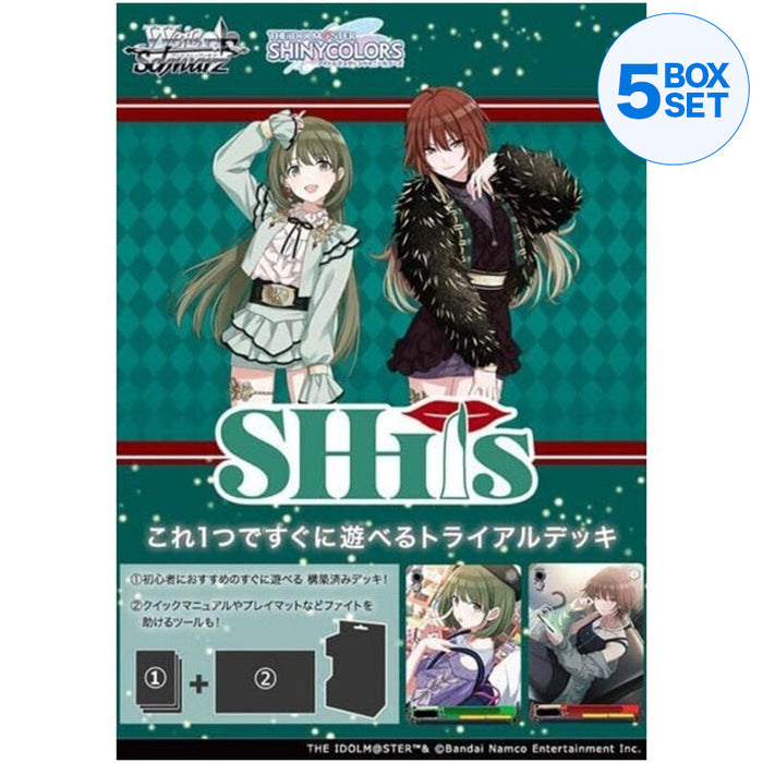 Weiss Schwarz THE IDOLM@STER SHINY COLORS 283 Production SHHis Trial Deck TCG