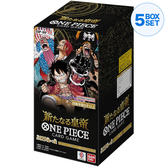 Jeu de carte Bandai One Piece The New Emperor OP-09 Booster Box TCG Japon