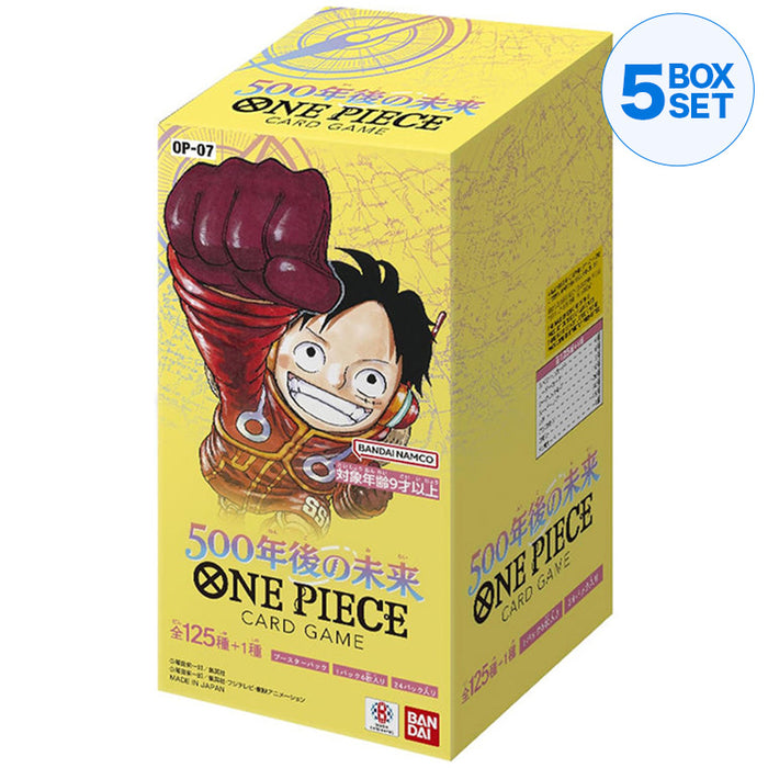 Bandai One Piece Card Game 500 años en el futuro OP-07 Booster Box TCG Japón