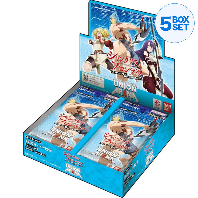 BANDAI Union Arena Shangri-La Frontier UA32BT Booster Pack Box TCG JAPAN