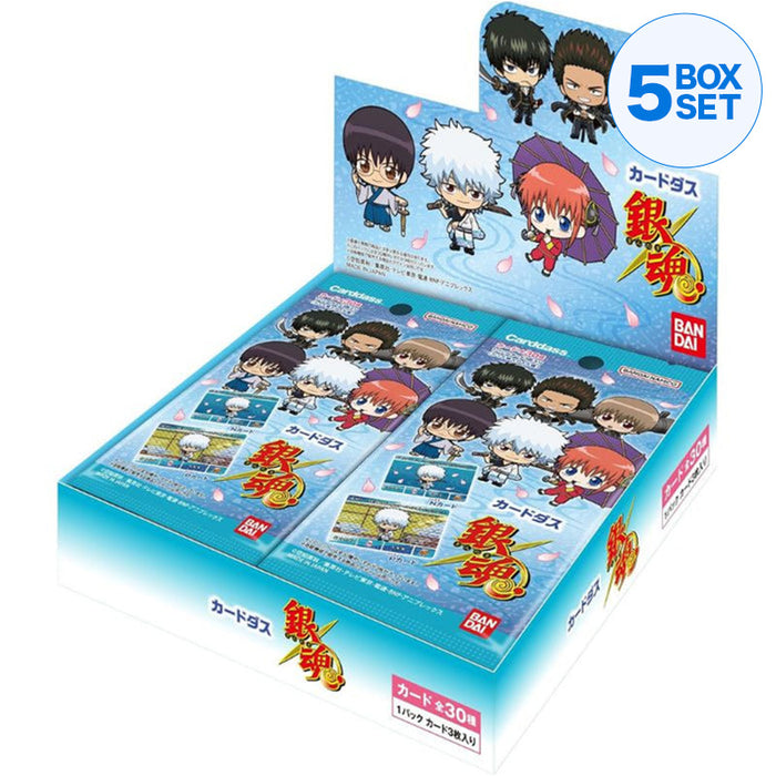 Bandai Carddass Gintama Booster Pack Box TCG Japan Officiale