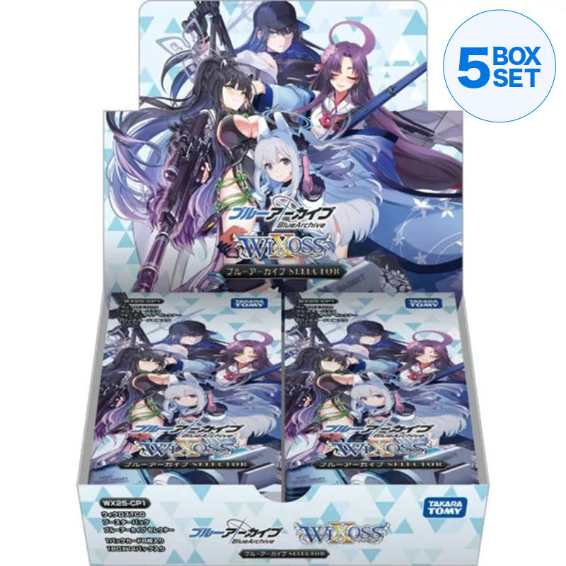 wixoss booster box Wixoss Blue Archive Selector Booster Box TCG JAPAN OFFICIAL