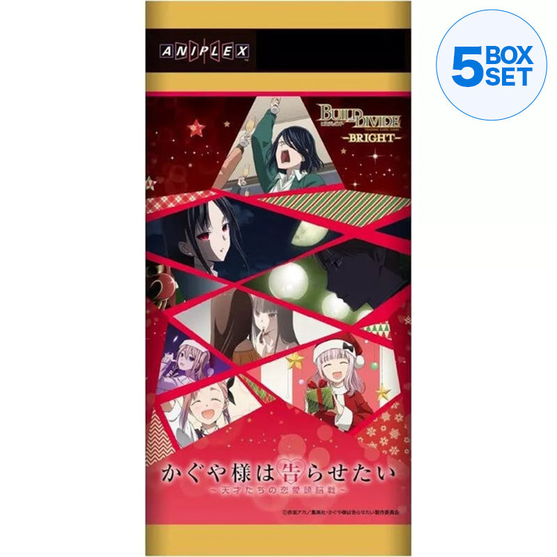 Build Divide Bright Kaguya-sama Love is War Series Booster Pack Box TCG JAPON