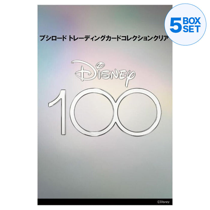 Disney 100 Trading Card Collection Clear Booster Pack Box TCG JAPAN OFFICIAL