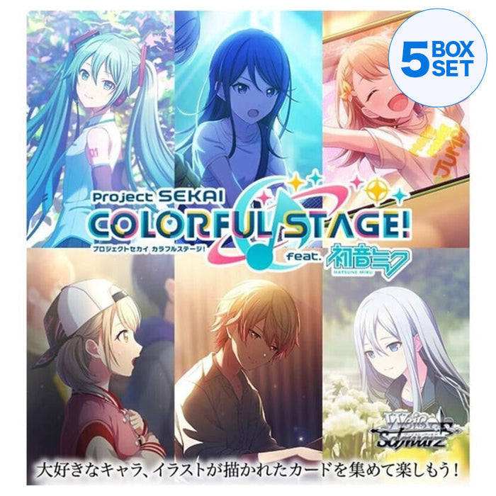 Weiss Schwarz Hatsune Miku Colorful Stage! Vol.2 Booster Pack Box TCG JAPAN