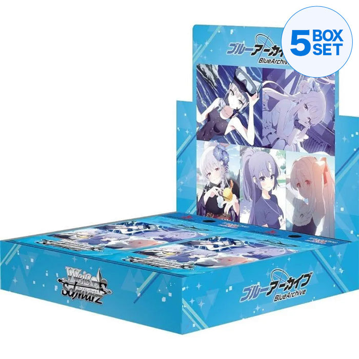 Weiss Schwarz Blue Archiv Booster Pack Box TCG Japan Beamter