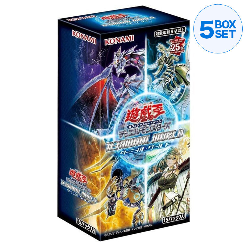 Yu-Gi-Oh! OCG Terminal World Booster Pack Box TCG JAPAN OFFICIAL
