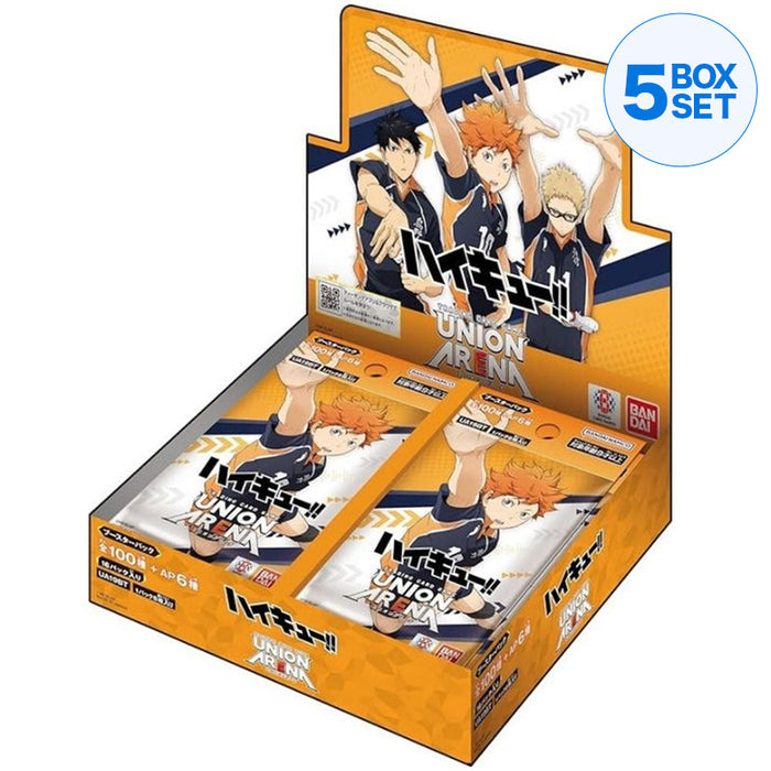 Bandai Union Arena Haikyu !! UA19BT Booster Pack Box TCG Japan Officiale