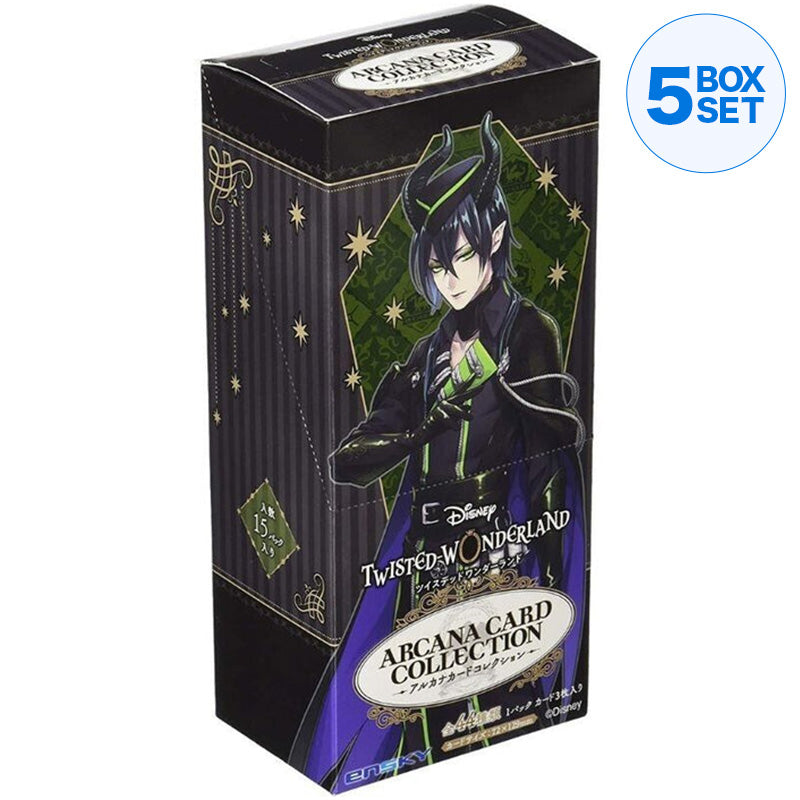 Ensky Disney Twisted Wonderland Arcana Card Collection Pack Box TCG JAPAN