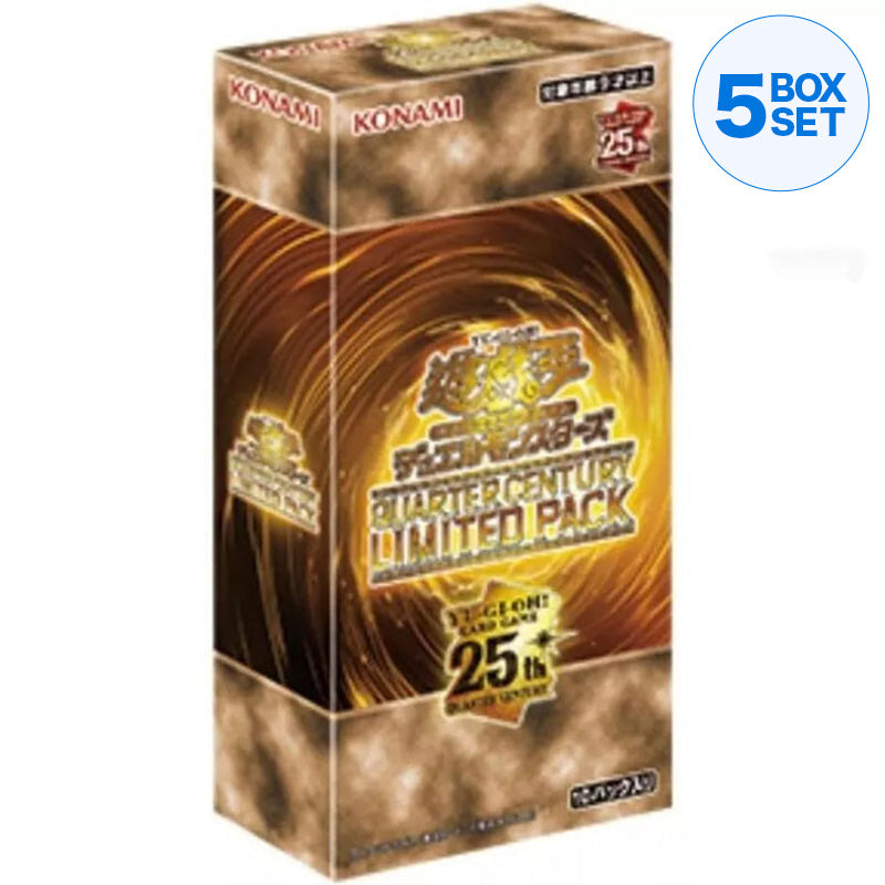 Konami Yu-Gi-Oh! OCG Quarter Century Limited Pack Booster Pack Box TCG JAPAN Konami Yu-Gi-Oh! OCG Quarter Century Limited Pack Booster Pack Box TCG JAPAN