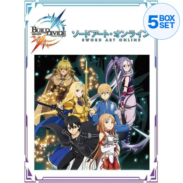 Build Divide Sword Art Online Tieup Booster Pack Box TCG JAPAN OFFICIAL