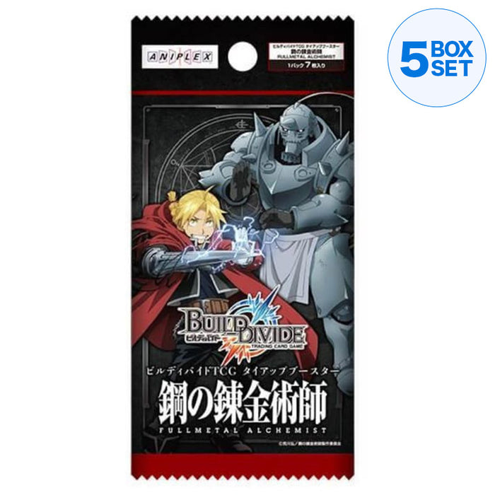 Aniplex Build Divide TCG Tie-up Booster Fullmetal Alchemist BOX JAPAN ZA-487