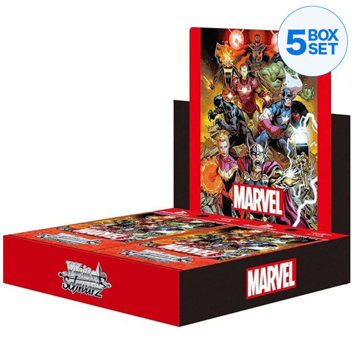 Weiss Schwarz Marvel Vol.2 Booster Pack plus Box TCG Japan Beamter