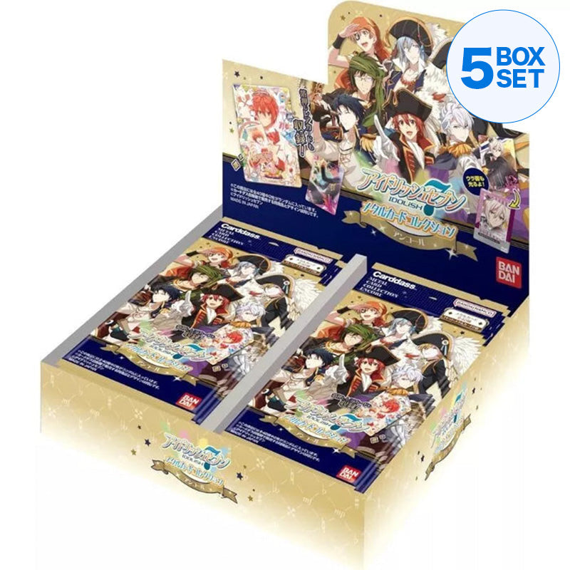 BANDAI Idolish 7 Metal Card Collection Encore Booster Pack Box TCG GIAPPONE