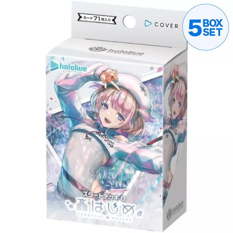 hololive Juego de cartas oficial White Hajime Todoroki Start Deck TCG JAPÓN OFICIAL