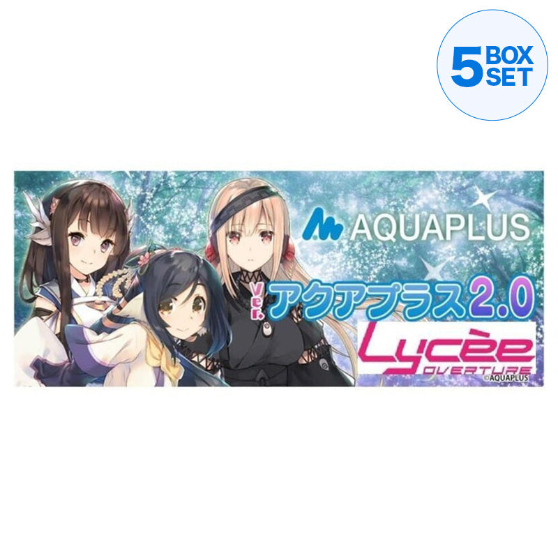 lycee overture booster box Lycee Overture Aqua Plus Ver. 2.0 Booster Pack Box TCG JAPAN OFFICIAL
