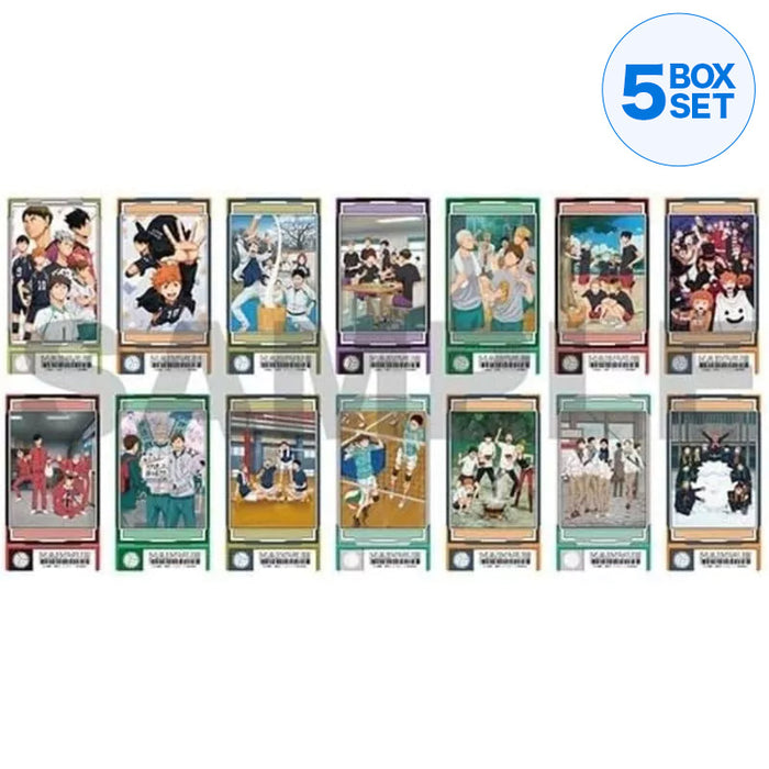 Haikyuu !! Visual Clear Ticket 2 Booster Pack Box TCG Japan Oficial