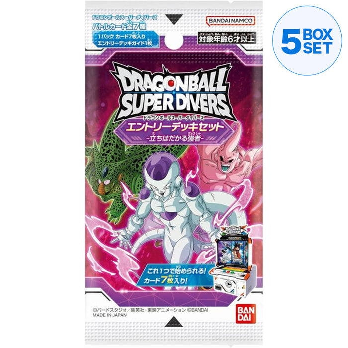 Bandai Dragon Ball Super Taucher Tachihadakaru Tsuwamono Eingangsdeck Set TCG Japan