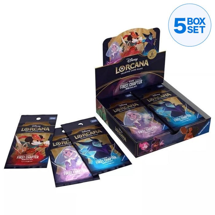 Disney Lorcana The Beginning of the Story Japanese Ver. Booster Pack Box TCG