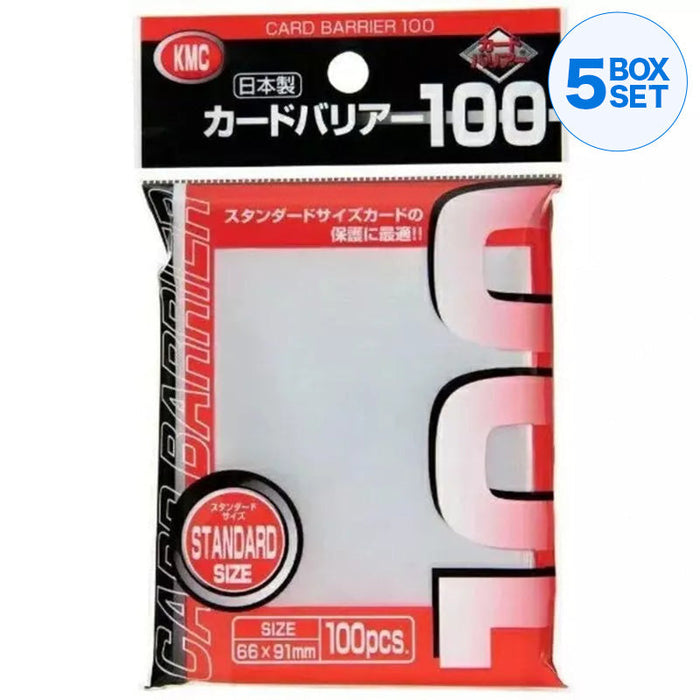 KMC Sleeve Card Barrier 100 Standard Size JAPAN OFFICIAL