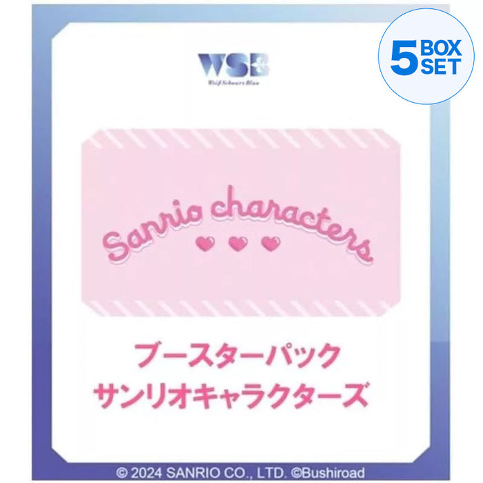 Weiss Schwarz Blau Sanrio Personaggi Booster Pack Box TCG Japan Officiale