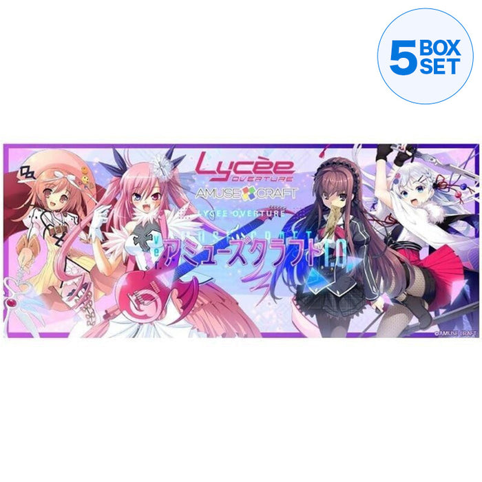Lycee Overture Amuse Craft 1.0 Booster Pack Box TCG JAPAN OFFICIAL