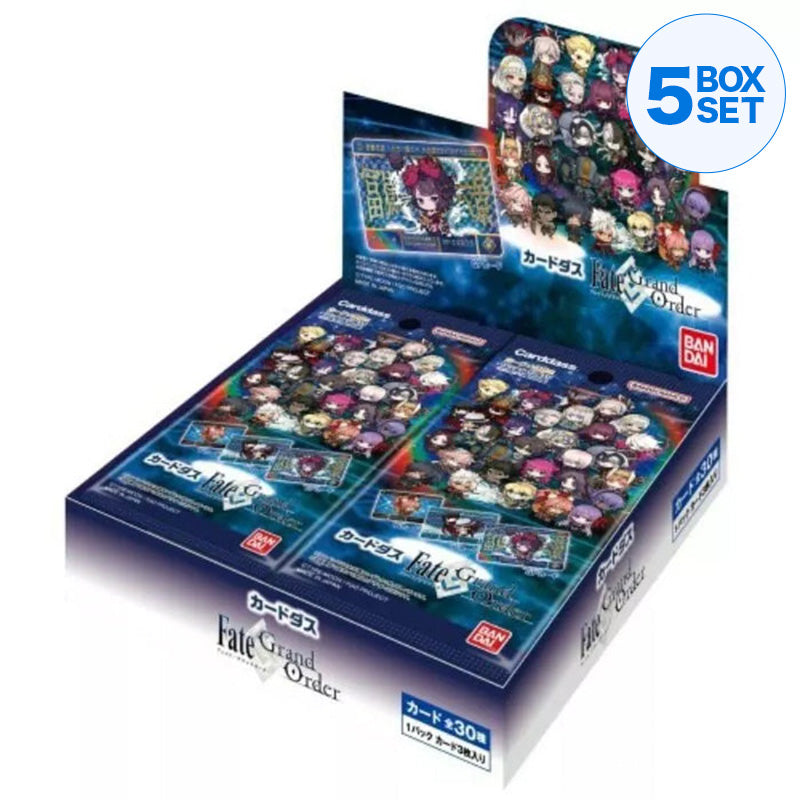 BANDAI Carddass Fate/Grand Order Booster Pack Box TCG JAPAN OFFIZIELL