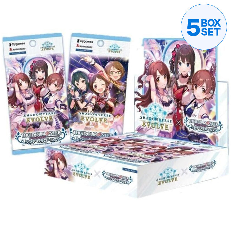 Shadowverse Evolve the Idolm@Ster Cenerentola Girls Pack Box TCG Japan Officiale