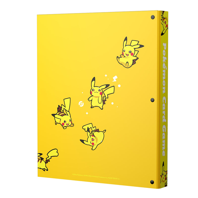 Pokemon Center Original Card Collection 4 Pocket Binder Pikachu Gathering! JAPAN