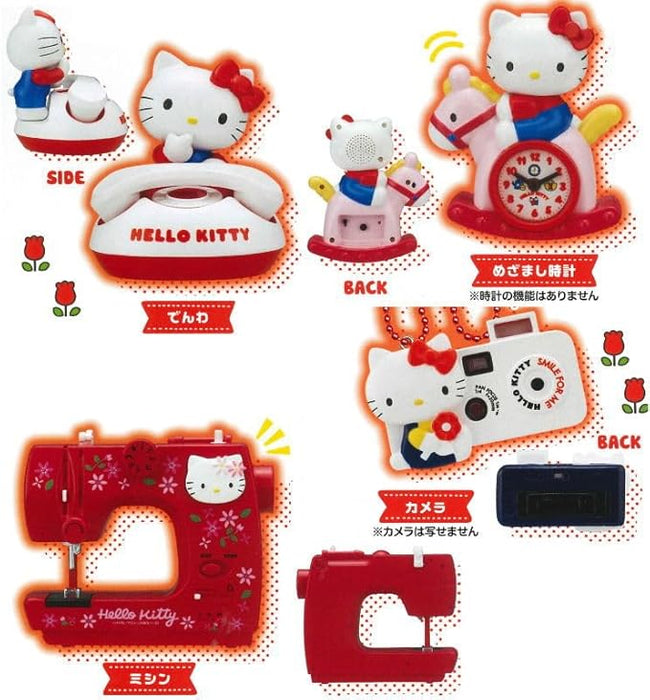 Hello Kitty Nostalgic Item Miniature Collection 2 Set of 4 Capsule Toy JAPAN