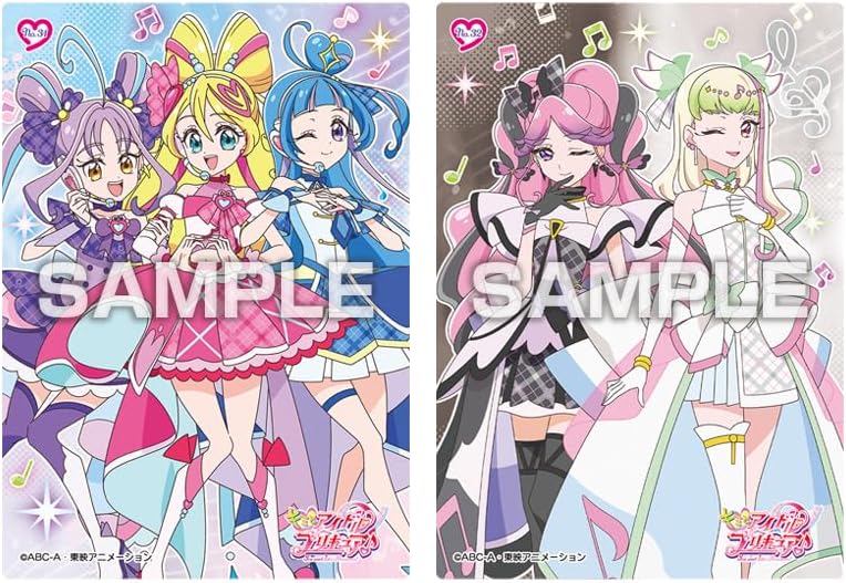 Kimi to Idol Pretty Cure Clear Card Collection Gum 16Pack Box TCG Candy Toy