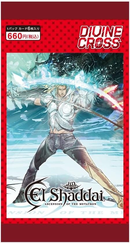 CRUZ DIVINA El Shaddai Ascensión del Metatrón Booster Pack Box TCG JAPÓN