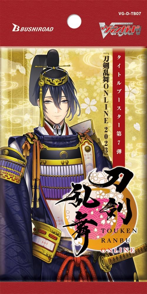 Cartão de luta !! Vanguard Title Booster Vol.7 Touken Ranbu Online 2023 TCG Japan