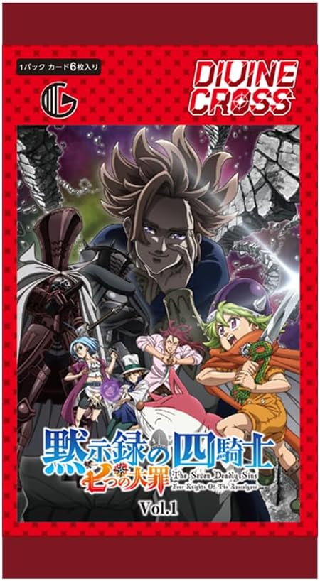 CRUZ DIVINA Los Cuatro Caballeros del Apocalipsis Vol.1 Booster Pack Box TCG JAPÓN