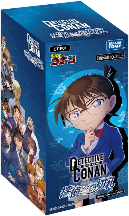 Detective Conan Detectives 'Trump Card CT-P01 Booster Box TCG Japan Beamter