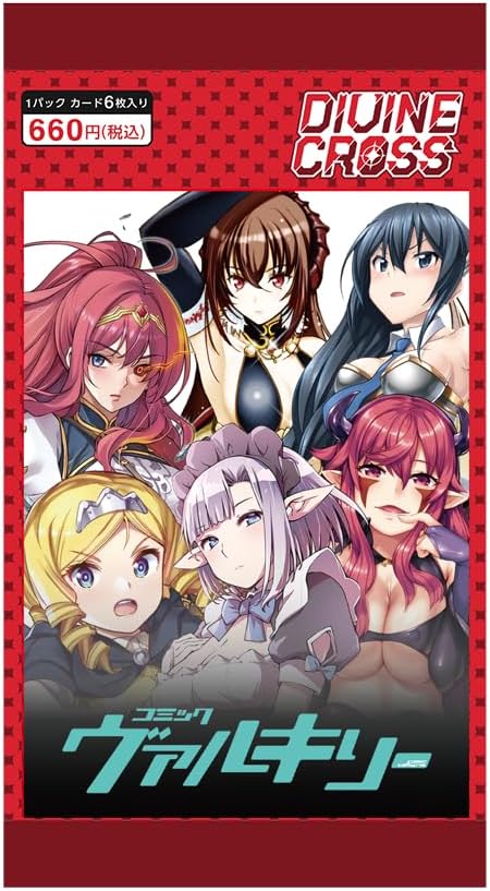 Divine Cross Comic Valkyrie Booster Pack Box TCG JAPÓN OFICIAL