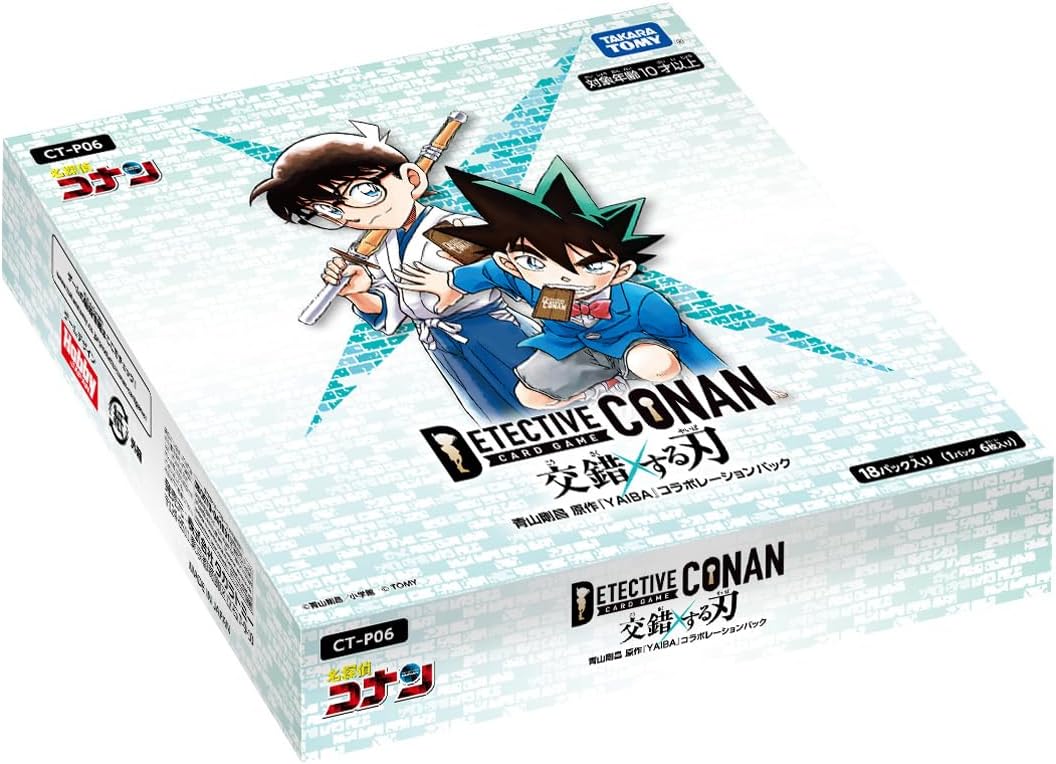 Detective Conan Crossed Blades CT-P06 Booster Pack Box TCG JAPAN