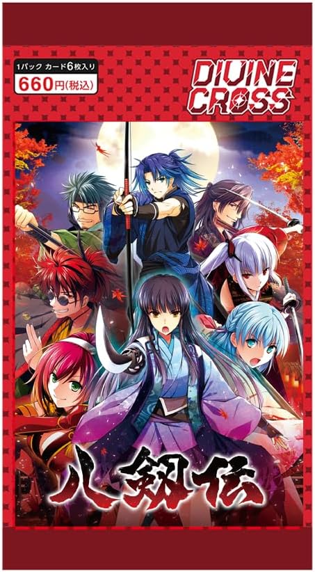 TCG Hakkenden Divine Cross Booster Pack Box TCG Hakkenden Divine Cross Booster Pack Box