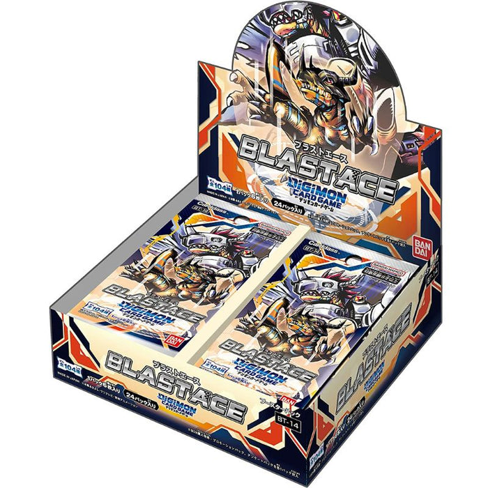 BANDAI Digimon Card Blast Ace Booster Pack Box BT-14 TCG JAPAN OFFICIAL