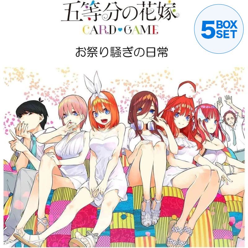 The Quintessential Quintuplets Festive Daily Life Vol.6 Booster Pack Box TCG