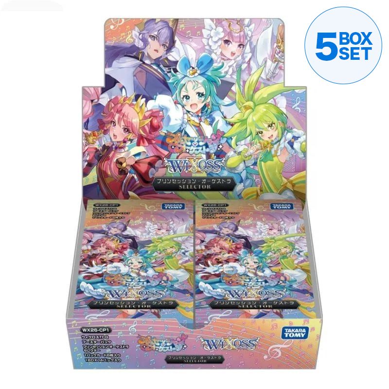 Wixoss Princession Orchestra Selector WX26-CP1 Booster Pack Box TCG JAPAN