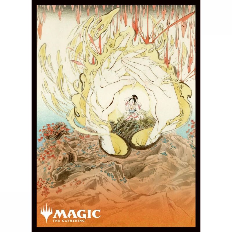 Ensky Magic The Gathering Sleeve MTGS-396 Secrets of Strixhaven Deflecting Palm