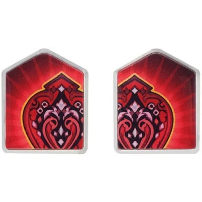 Final Fantasy XIV Pair Status Effect Pin Badge Set Closed Position JAPAN