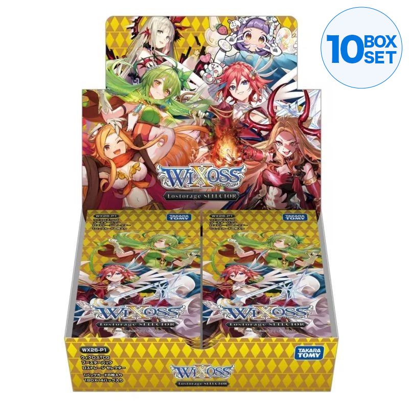 Takara Tomy WIXOSS Lostorage SELECTOR WX26-P1 Booster Pack Box TCG JAPAN